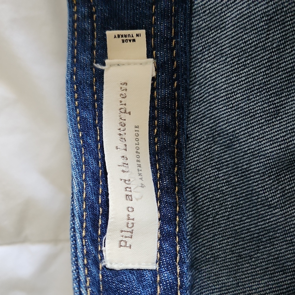 Anthropologie Pilcro Denim Circle Skirt size 2 - Picture 6 of 9